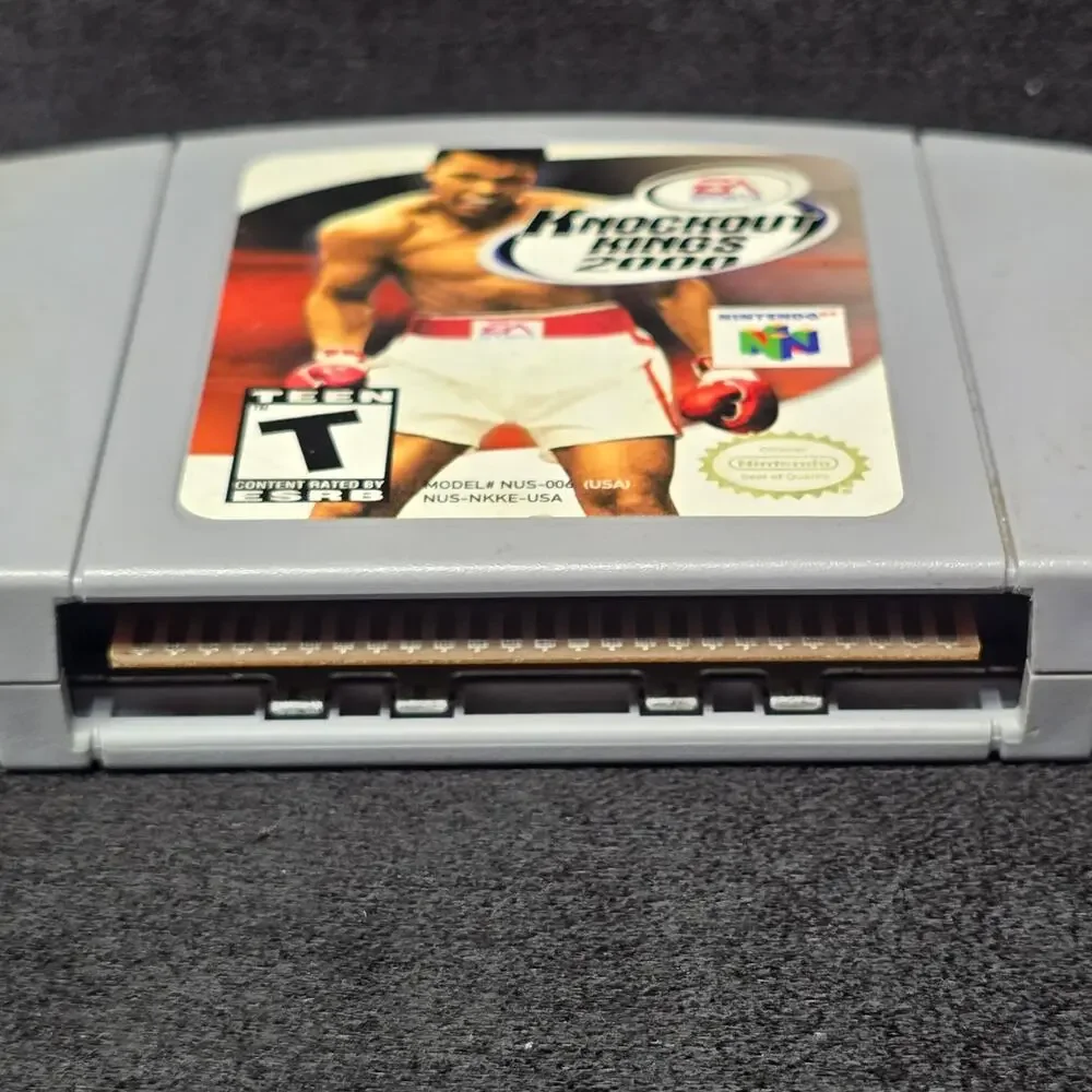 Knockout Kings 2000 Nintendo Game N64 Gaming Cartridge Boxing Video Game